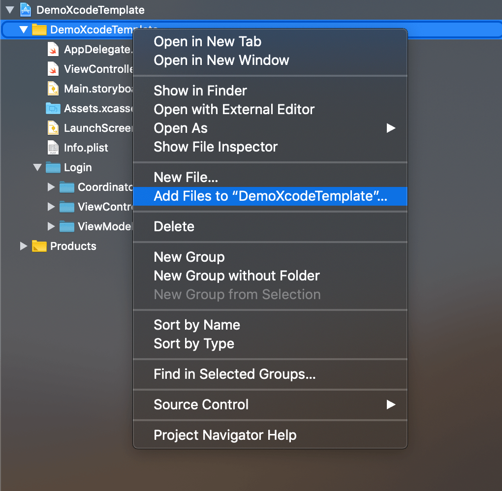 A step by step guide to create a custom Xcode template